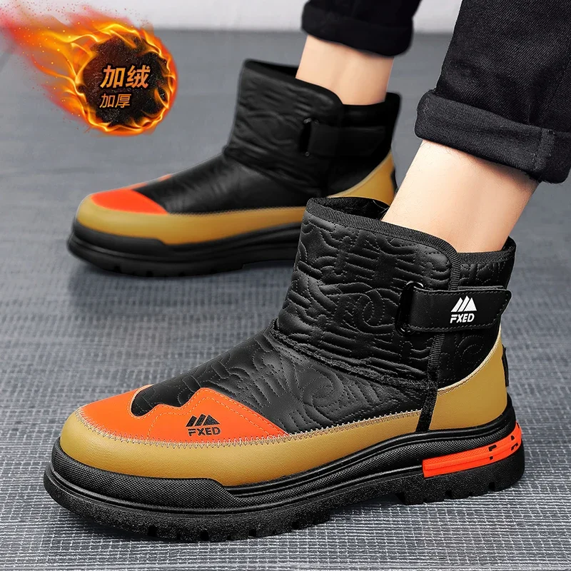 Ankle Boots Boots Winter Men Casual Sneaker Winter Sport Shoe for Men Male Sneakers Loafers Sport and Leisure Men\'s Casual Shoes