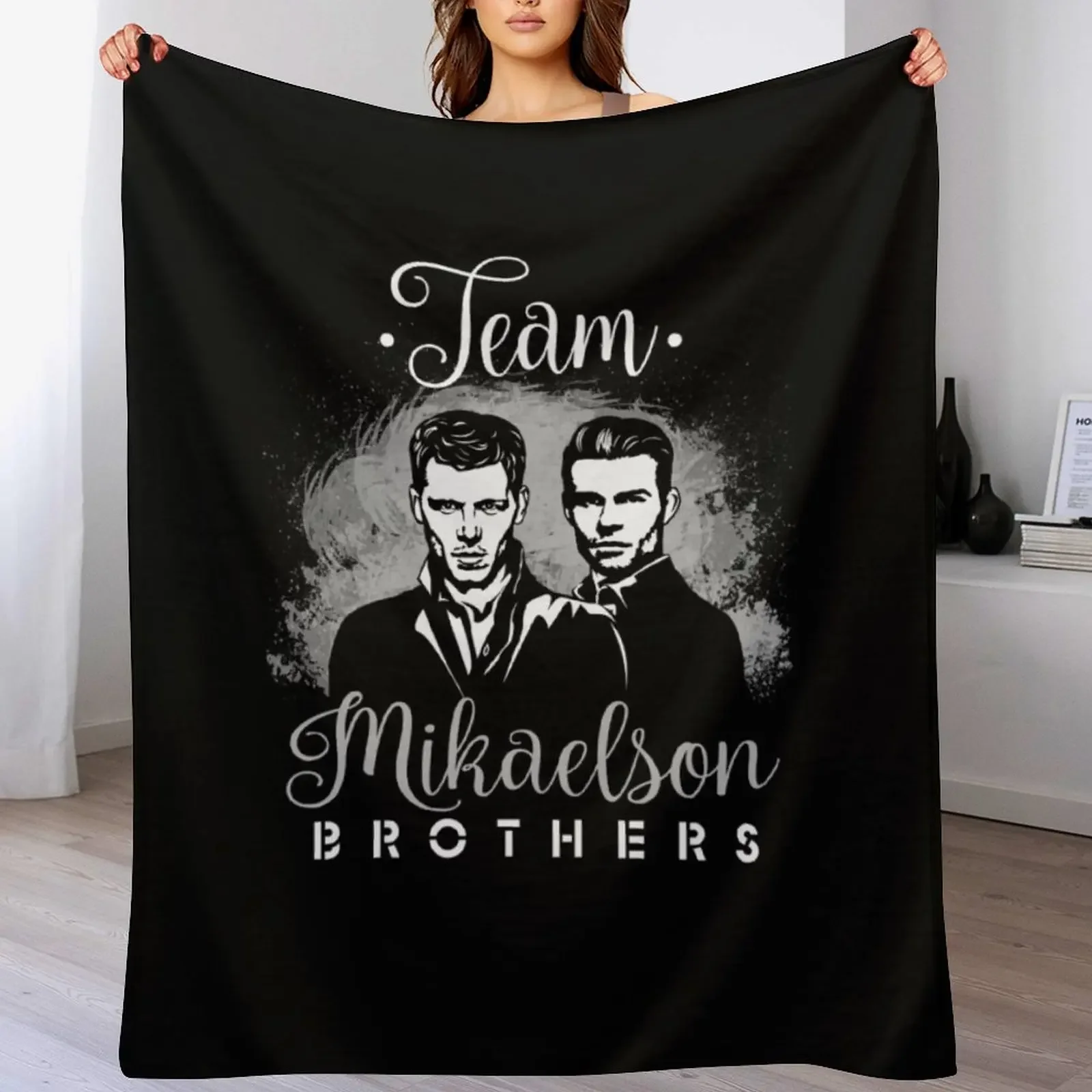 

Team Always and Forever Throw Blanket Warm Comfortable Blanket Gift for Parents Friends