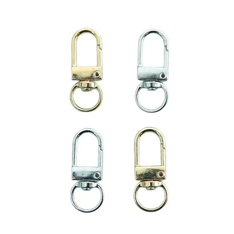 Metall-Drehkarabinerhaken 50 Stück Hochfeste Hardware für DIY-Schmuck, Taschen, Schlüsselanhänger, Rucksäcke, Bastelzubehör – Detail 5