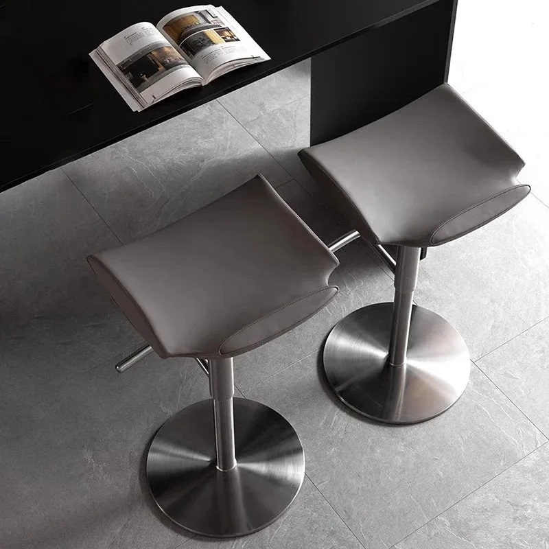 

Дизайнерские офисные барные стулья, кухонные скандинавские высокие уличные барные стулья, минималистичный современный парикмахерский эстетический шезлонг, мебель для бара, салона