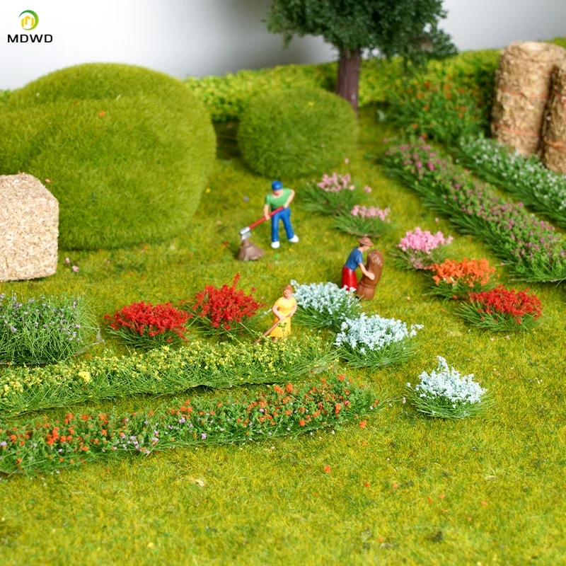 1:87 HO Scale Simulation Model Figures Farmer Sand Table Miniature Scene Farm Character Photography