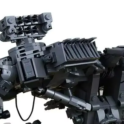 MOC Gmae Horizon Deathbringer Building Blocks Tremortusk Machinery Monster Model Bricks Collect Toys Gift for Adults Kids1583PCS