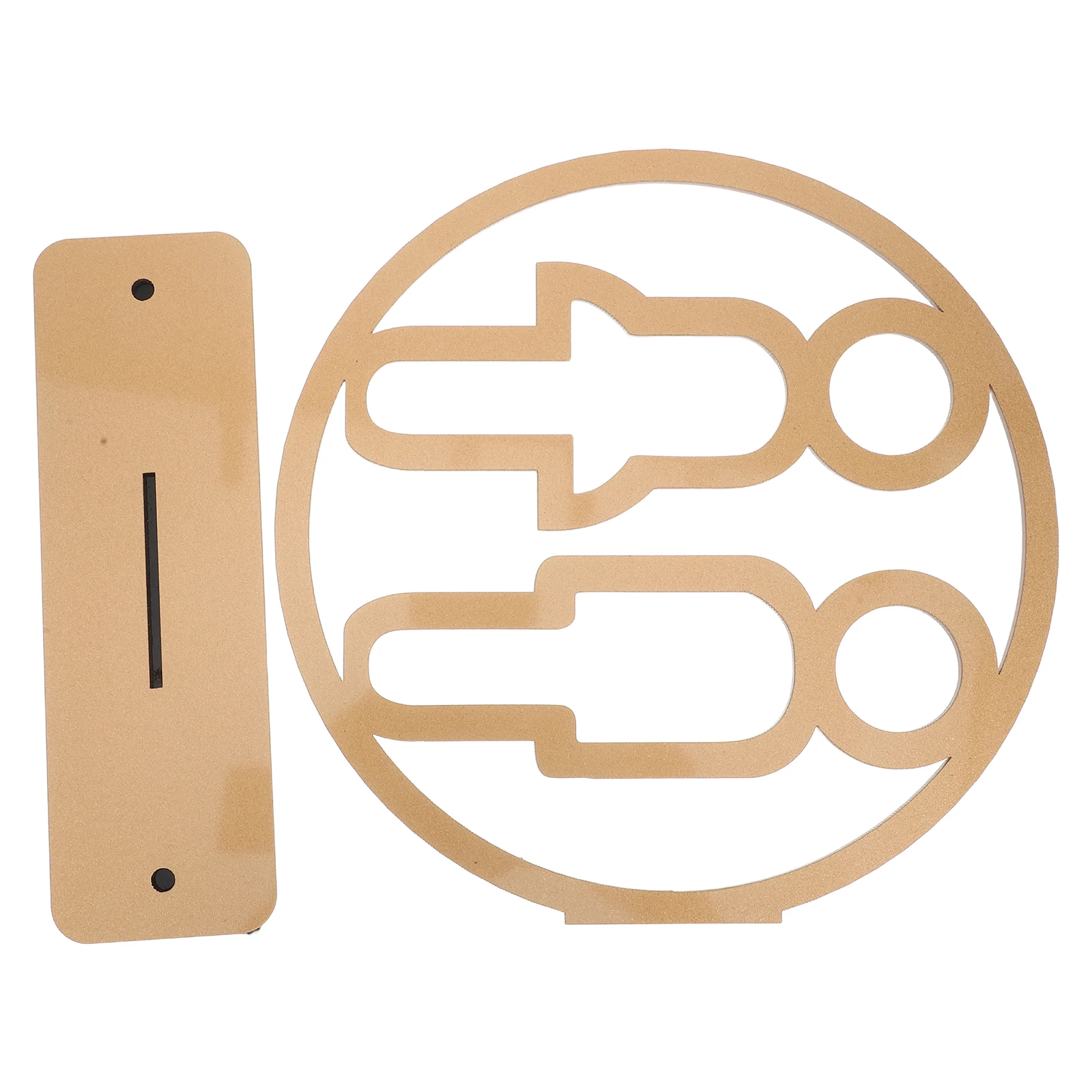 لافتة مرحاض مزدوجة الجوانب من الأكريليك للرجال والنساء، لافتة مرحاض مثبتة على الحائط، لافتة مرحاض للأعمال المكتبية المنزلية #2