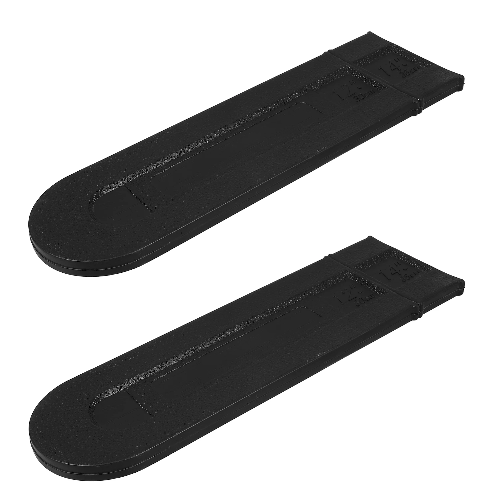

14 Inch Chainsaw Guide Bar Cover Durable Material Protects Bar Chain Easy Storage Transport Black Case Portable Power Tools