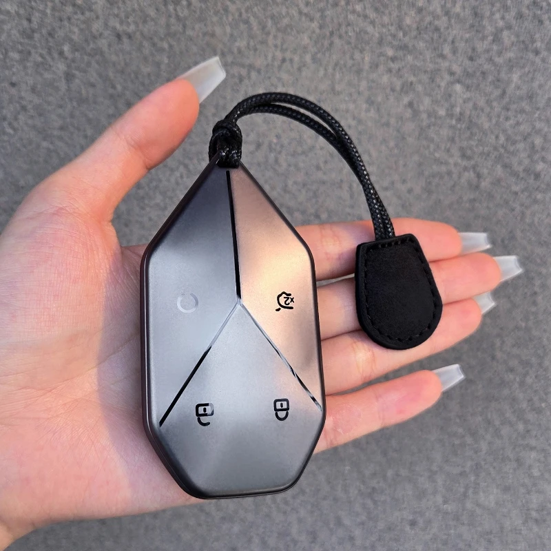 

Remote Cover Case Shell Keychain Key Fob for BYD Equation Leopard 5 8 2025 Titanium 3 7 2026 Car Key Case Fob Holder Accessories