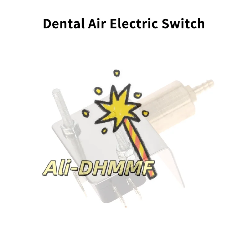 

Dental Equipment Microswitch&Pneumatic Valve-OEM Compatible Air-ElectricSwitch for UltrasonicScalers and Chair Units,Repair Part