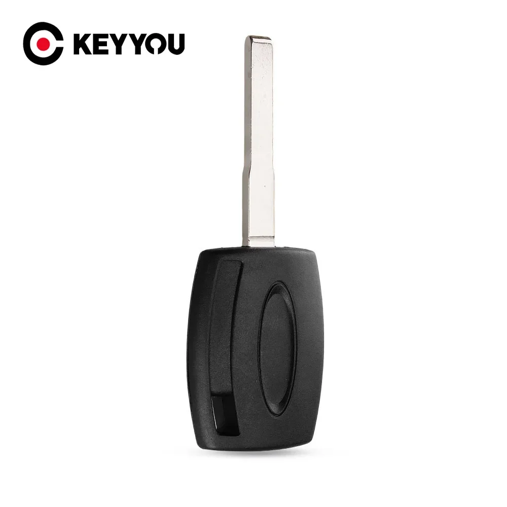 

KEYYOU 10X Transponder Key case shell for Ford Fiesta Mondeo Focus C-Max S-Max Galaxy Kuga HU101 Free shipping