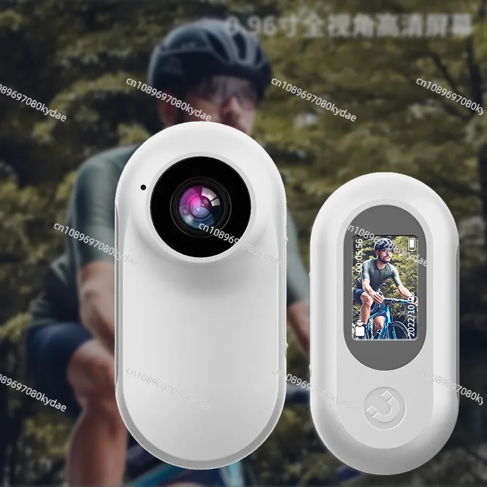 Thumb Sports Camera, Outdoor Riding Mountaineering Recorder Camera High Definition 1080p with Screen Long Battery Life