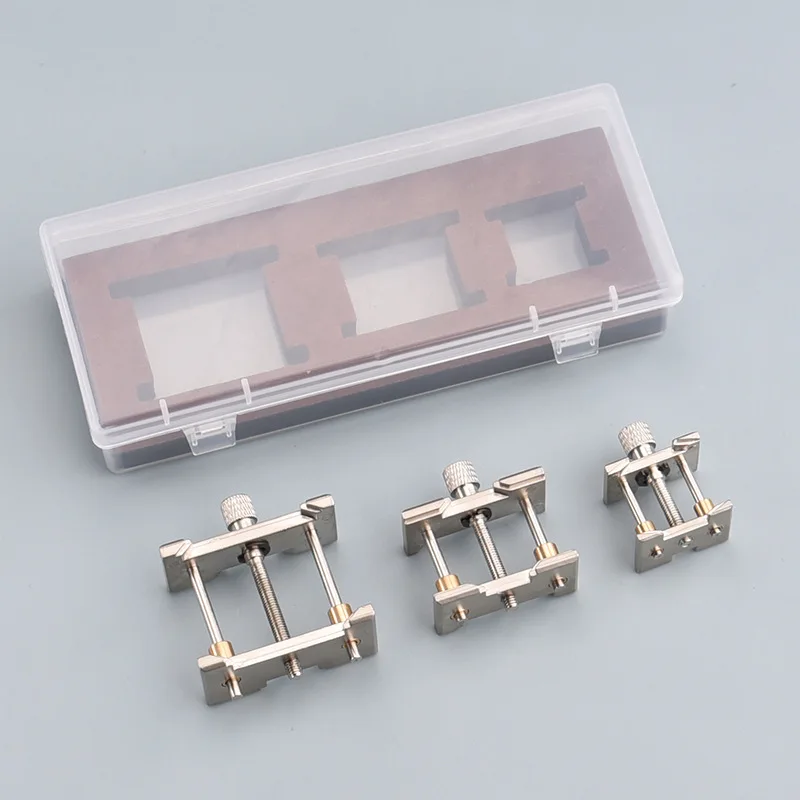 Stainless Steel Watch Engine Core Base Multi-Functional Fixed Seat Watch Repair Tool Small, Medium and Large Three-Piece Watch D