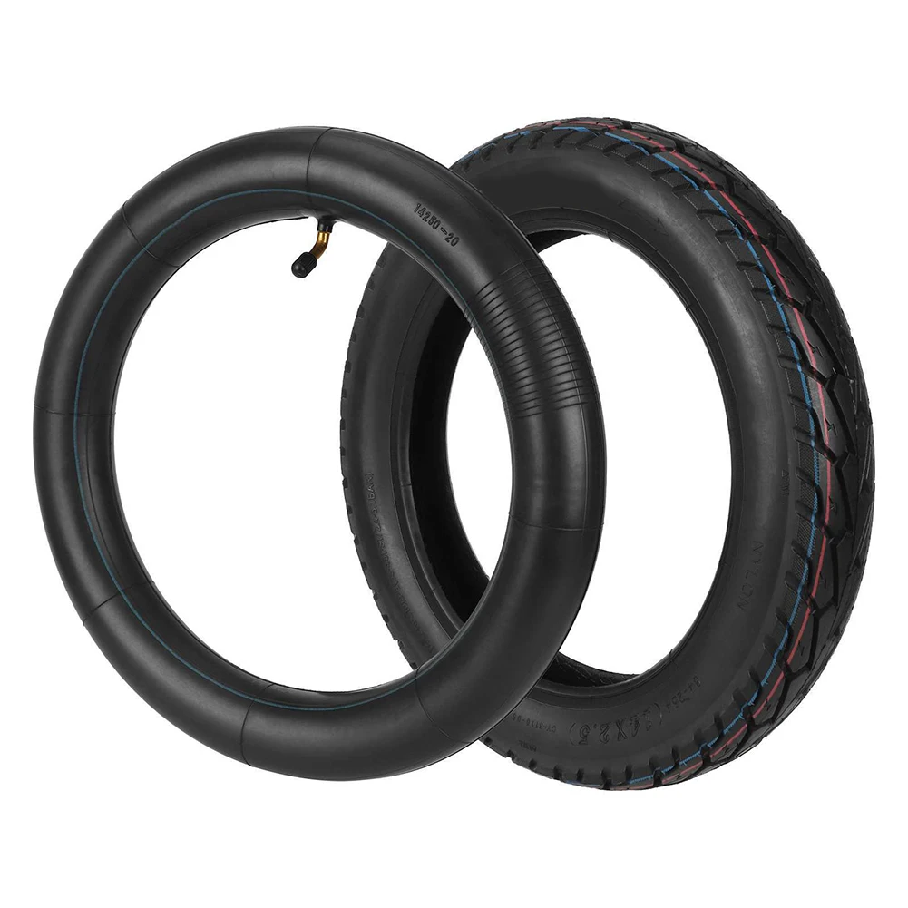 For Electric Vehicle Tire and Inner Tube 14 inch 14x2.5 (64-254) Rubber Tire with Wear-Resistant Properties for Extended Use