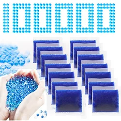 Gel IkBl84- Recharge de perles de odorà billes d'eau, compatible avec le odorOrbeez, Splatter Ball, Blue Mix, 7-8mm