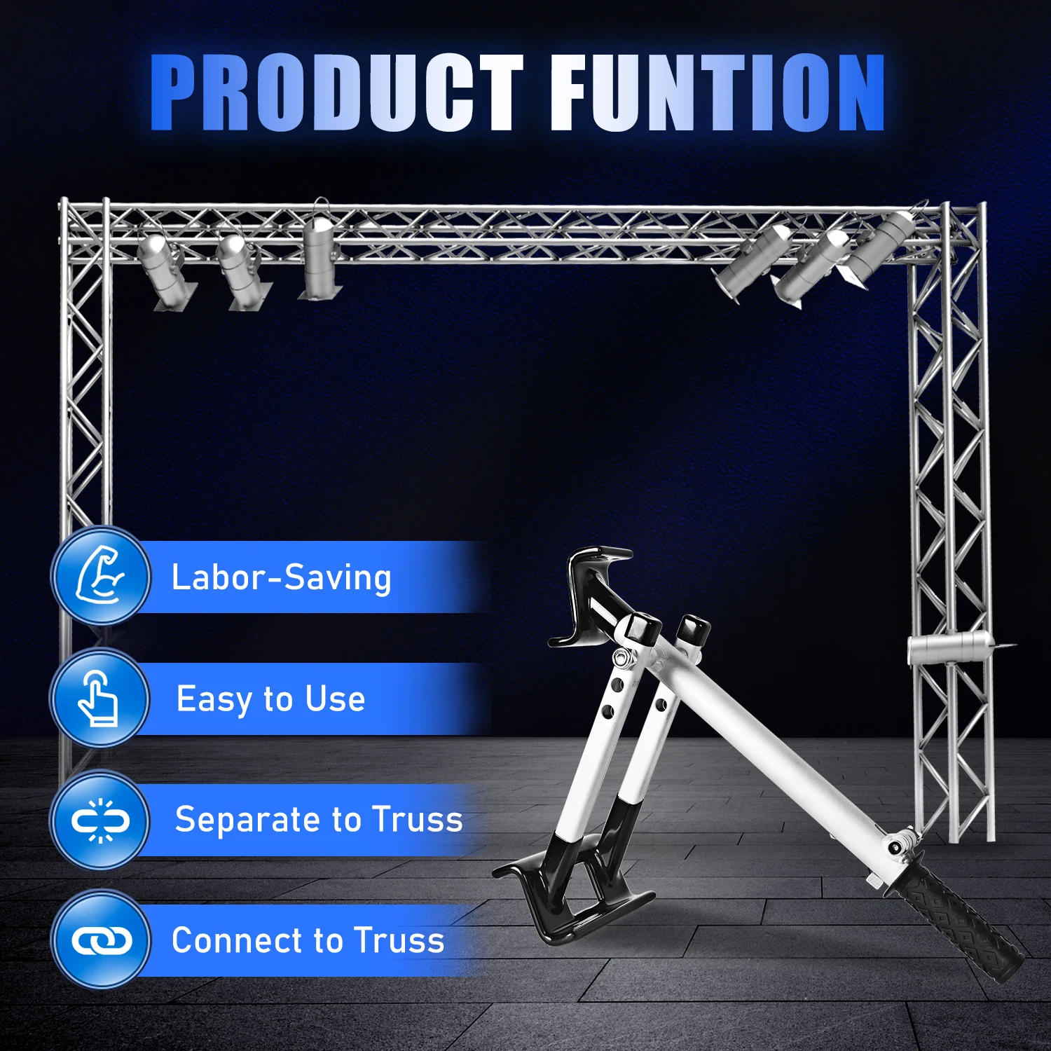 MOKA SFX Stage Truss Separator High Effective Truss Installation Tool Lighting Truss Merger