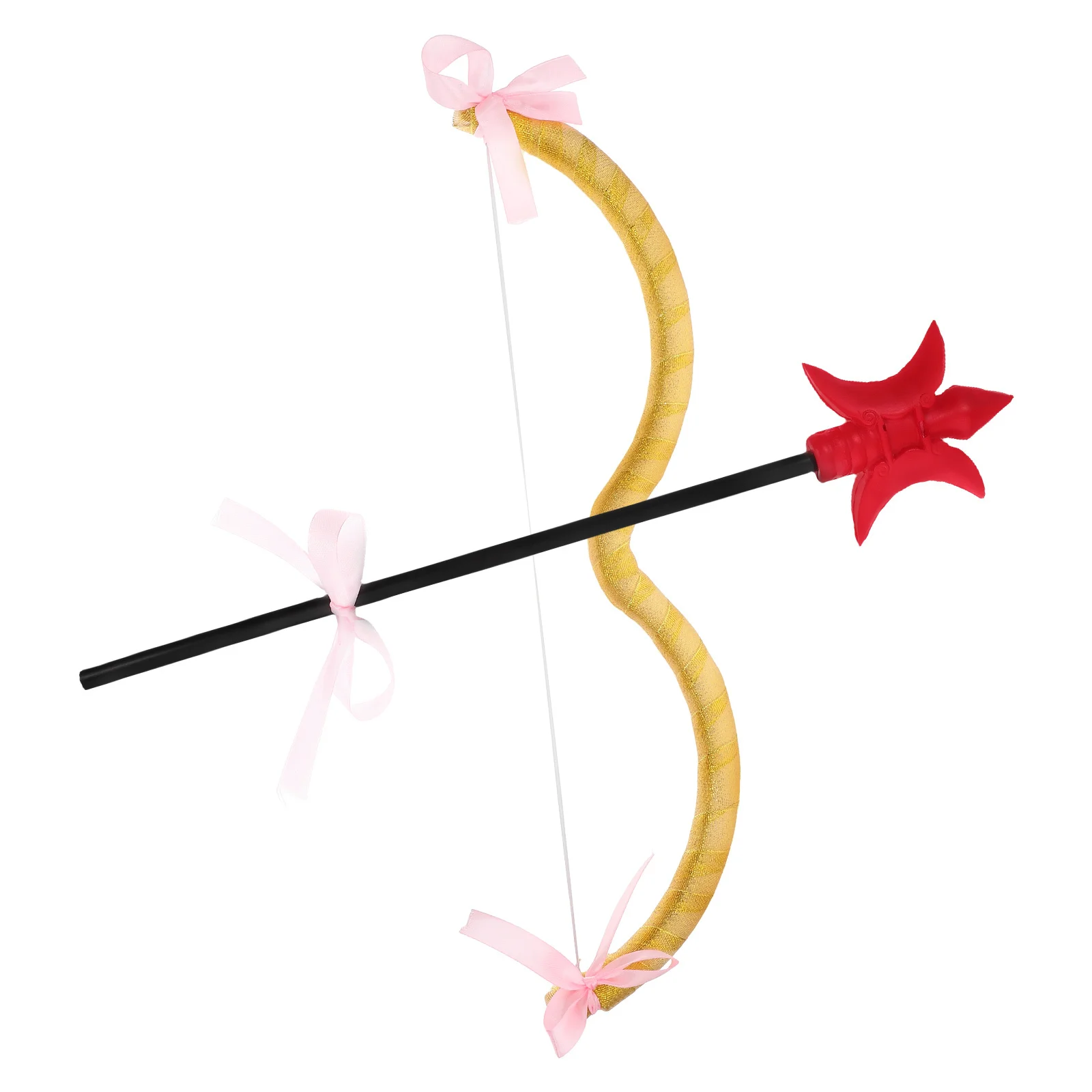 Leuke Cupido kostuumaccessoireset Valentijn Party Decor Bow Arrow Kit Lichtgewicht fotorekwisieten voor dames en kinderen