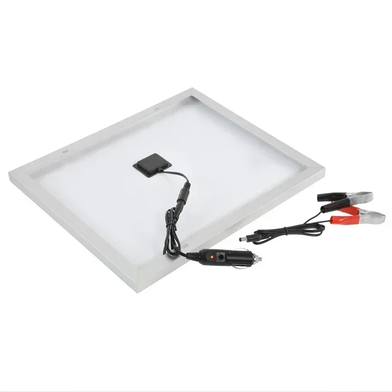 18V PET Aluminum Frame Monocrystalline Portable Outdoor Rechargeable Solar Cell Power Bank 300W Solar Panel Kit for Mobile Phone