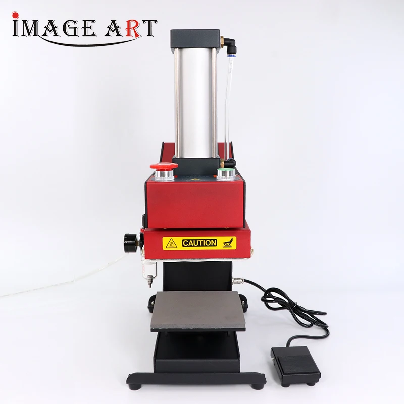 15*15 Pneumatic Heat Press Machine with Single Working Station for Label