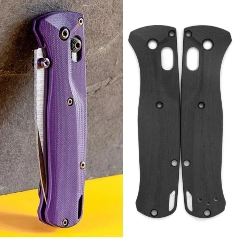

A Pair 535 Knife Handle Scales: G10 Composite Replacement Parts with Mounting Screws Accessories