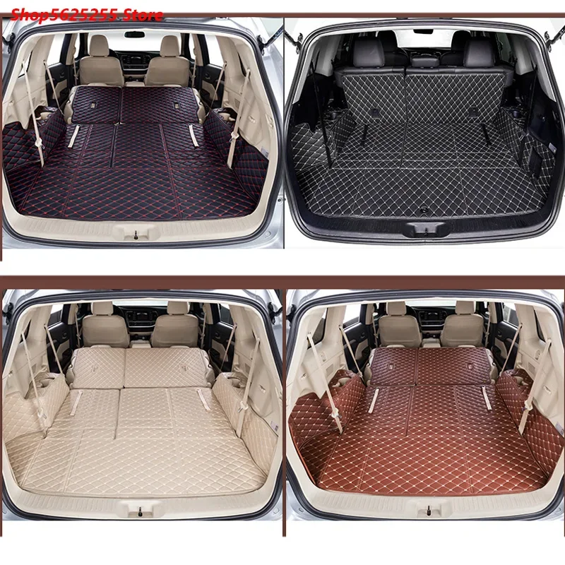 Trunk Mat for Toyota Highlander Kluger XU70 2020 2021 2022 Cargo Liner Waterproof Full Encirclement Trunk Pat Protection