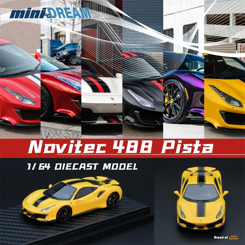 

** Предзаказ ** miniDREAM 1:64 Novitec 488 Pista F8 Tributo * предзаказ *