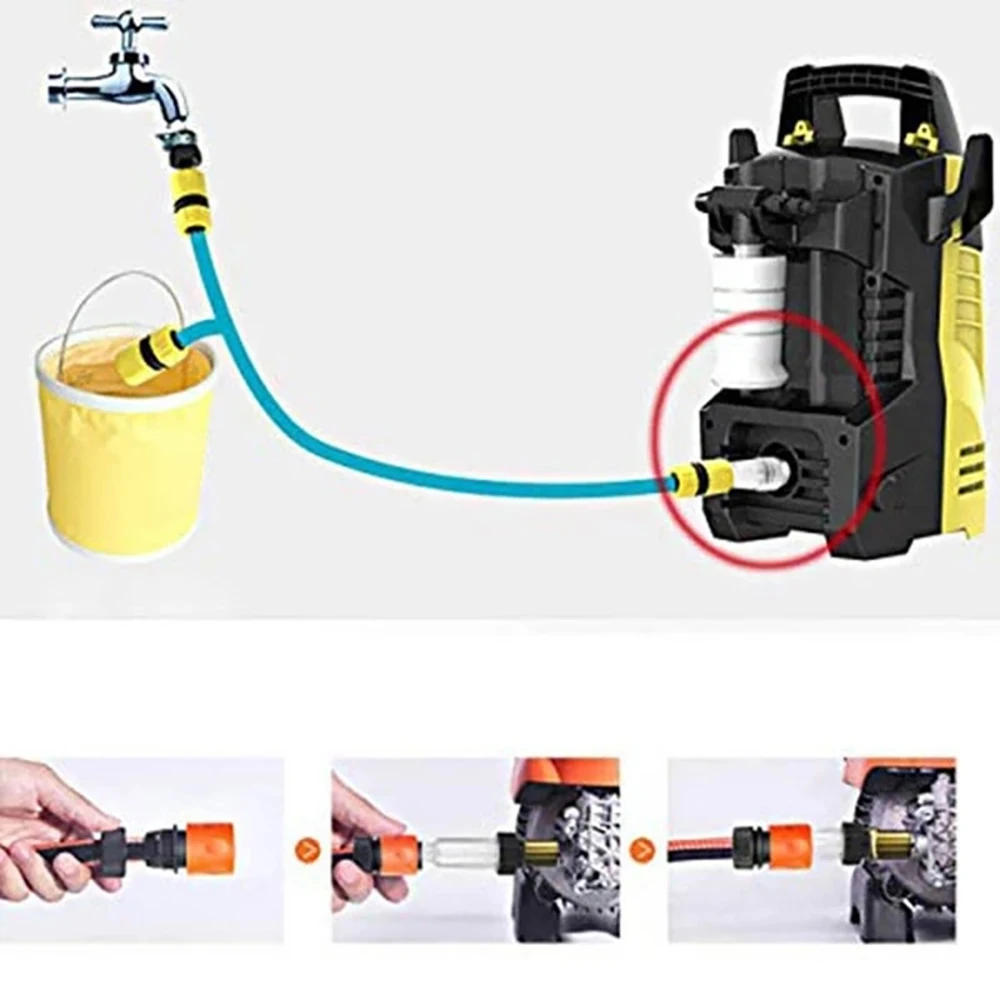 High Pressure Washer Water Filter For Karcher K2 K3 K4 K5 K6 K7 3/4\'\'Thread Water Filters Car Pressure Washer Assessoires