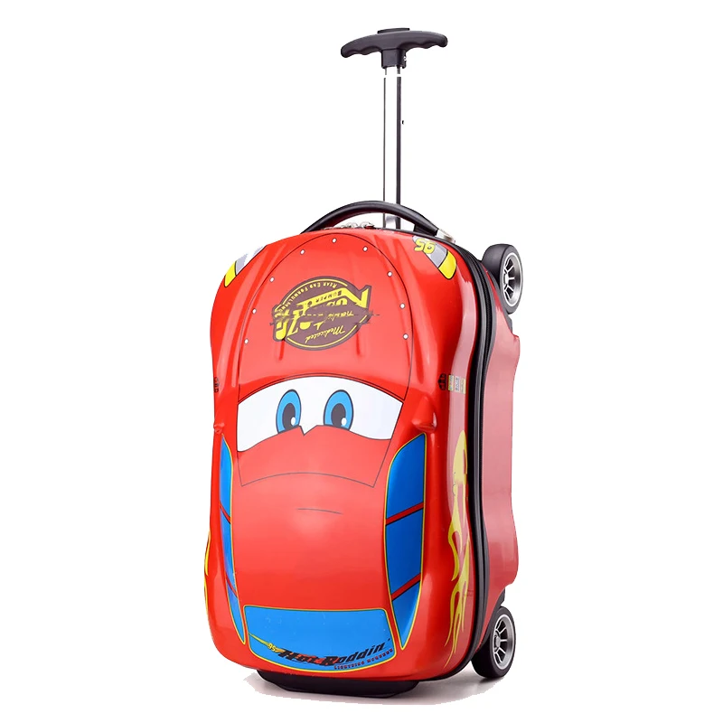 Ensemble de valises à roulettes 3D pour enfants, bagages de voyage pour enfants, valise à roulettes pour garçons