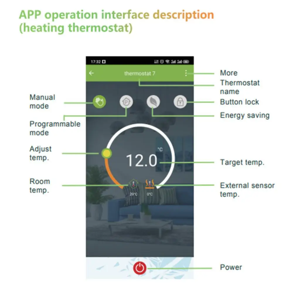 Termostato de calefacción de agua Wifi App Control 5a 16a soporte hogar Amazon Echo Tuya interruptor de calefacción de caldera inteligente
