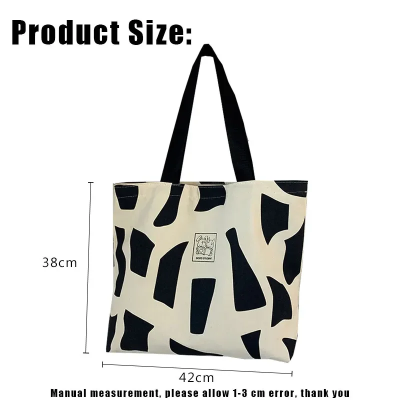 Women Shoulder Bag Canvas Shopping Bags Eco Reusable Foldable New Zipper Large Handbag Tote Shopper Pocket