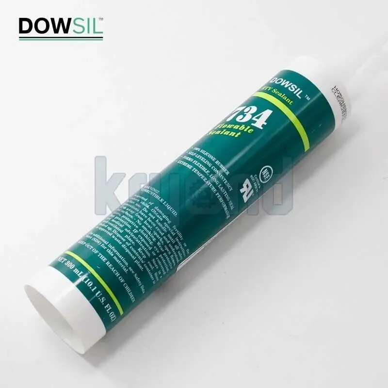 1 قطعة DOWSIL 734 RTV مانع التسرب القابل للتدفق واضح 300 مللي داو سيليكون مانع التسرب 734 #4