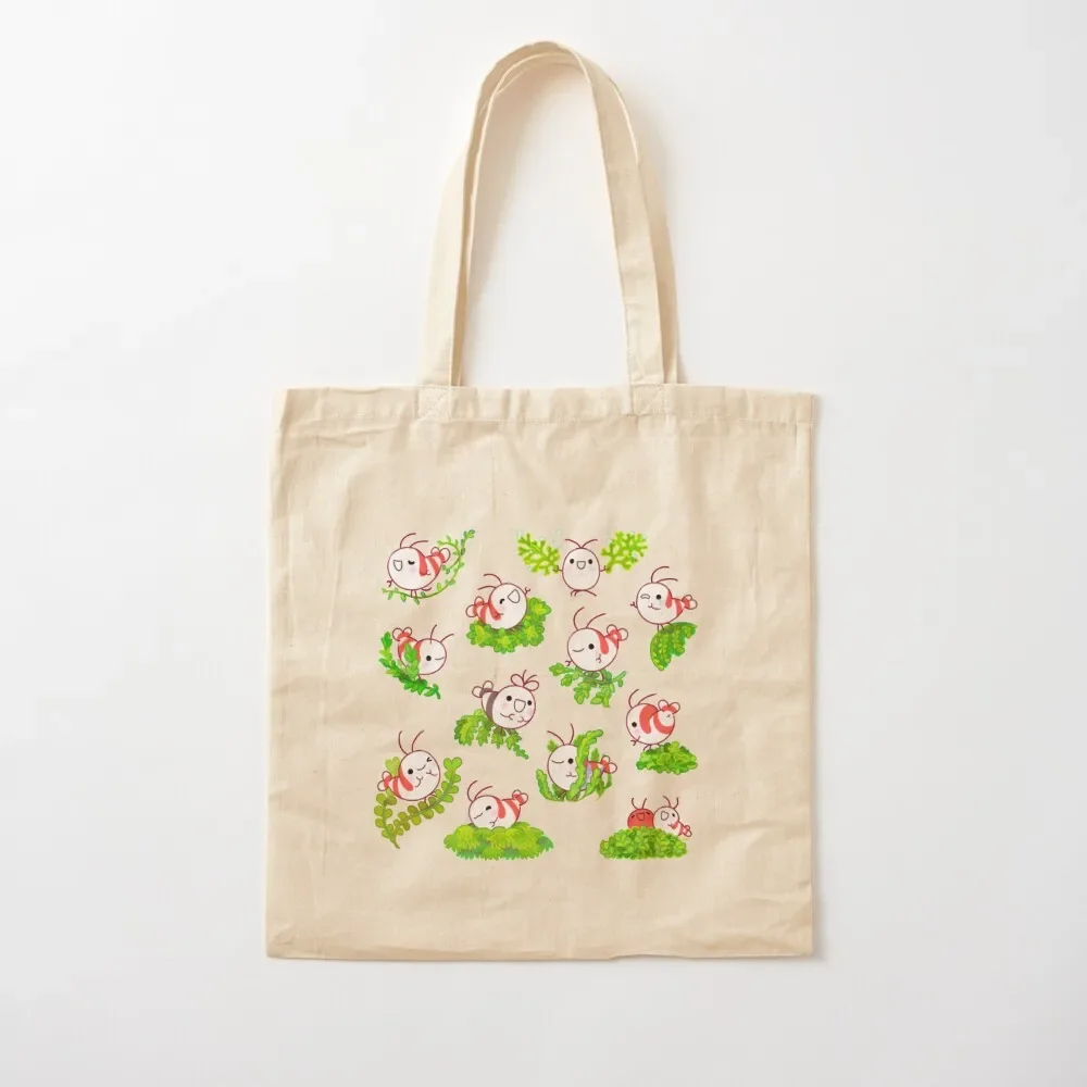 

Shy shrimp and moss Tote Bag Women's beach bags the tote bag tote bag university