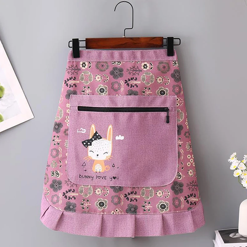 {CC44} 1 Pc Kitchen Sleeveless Apron Household Polyester Cooking Apron With Pocket Clothes Protection For Barber Painter Chef