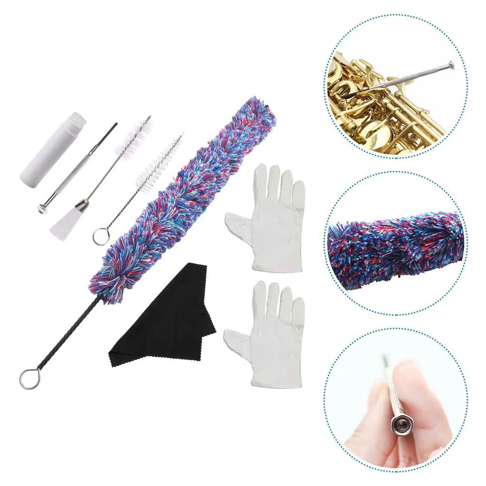 

Mouthpiece Sax Cleaning Tools Brush Saxophone Maintenance Cloth Accessories Nylon Cleaner