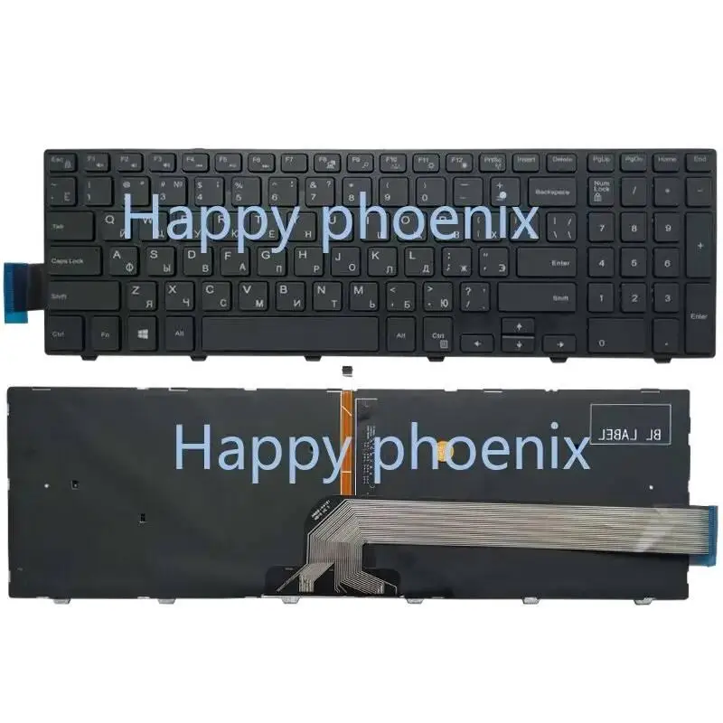 

Backlit Russian Keyboard For Inspiron 15 3000 5000 3541 3542 3543 5542 5545 15-5547 15-5000 15-5545 17-5000 Backlight ~|~