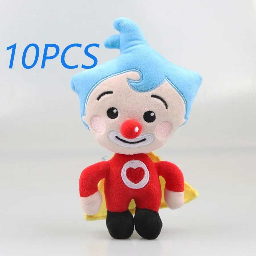 10P Cute  Plim Anime PlushToy Cartoon Stuffed Plush Doll Animation Figure Plushie Anime Soft Gift Toys for Kids Birthday Jerome