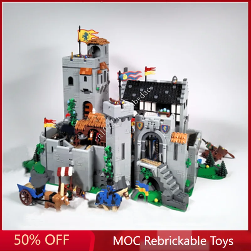 

4000PCS Transforming Modular Castle MOC Creative Architecture Castle Model Building Blocks Architecture AssemblyToy Gift