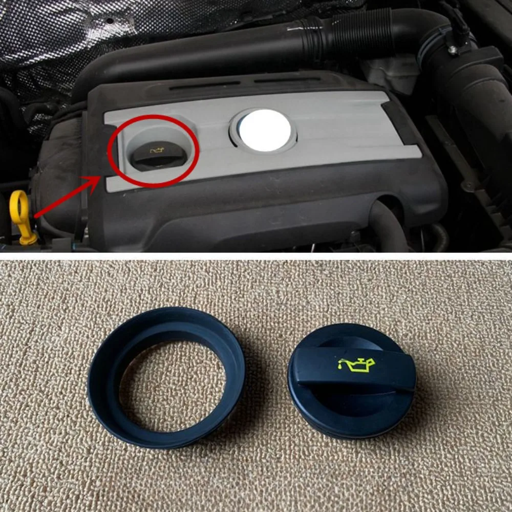 1PC Engine Oil Cap Sealing Ring for The Second-generation EA888 Tiguan New Passat MagotanCC