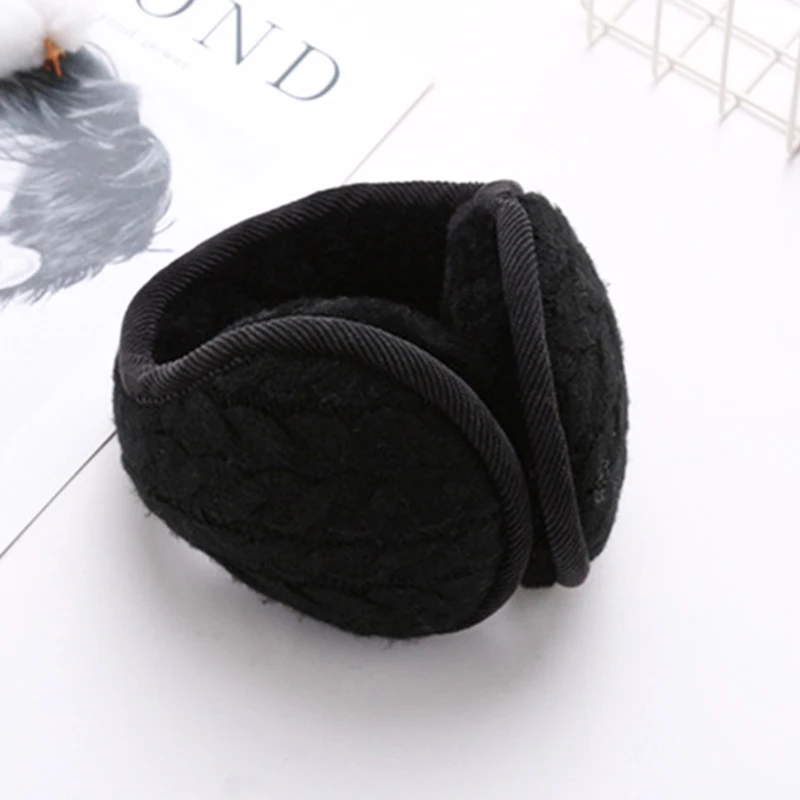 Windproof Earmuffs Men Women Ear Warm Protector Thicken Plush Winter Warm Fleece Earmuff Outdoor Cycling Warmer Soft Ear Muffs