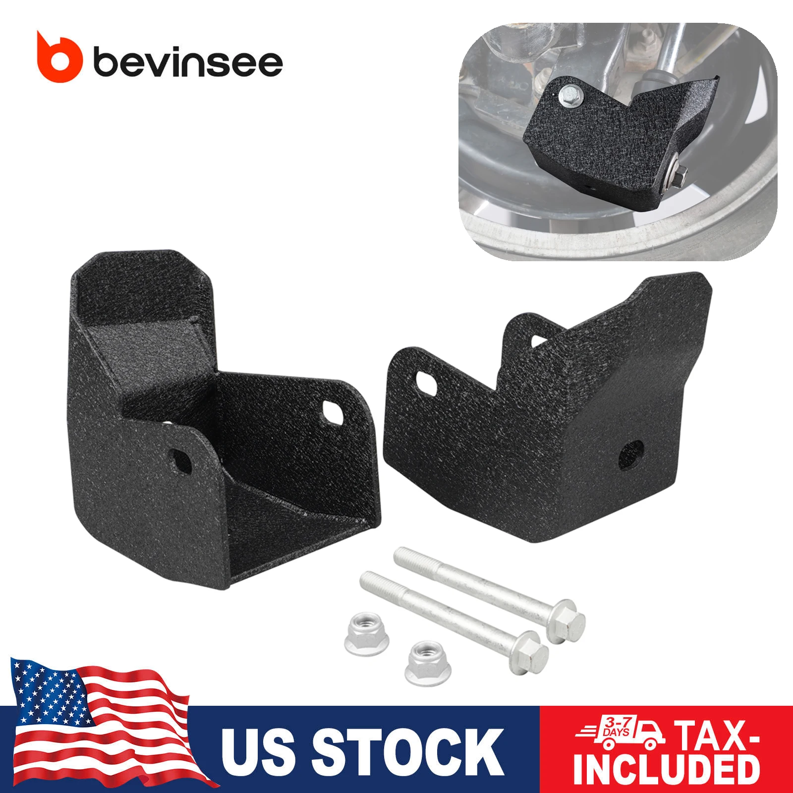 

(US stock) Rear Lower Shock Guard Kit for Toyota FJ Cruiser 2010-2014 for Toyota 4Runner 2010-2024, Replace for 42110-60A81