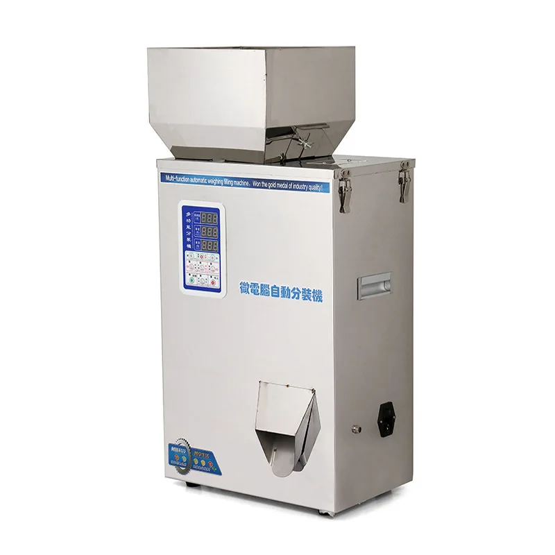 آلة تعبئة مسحوق الحبيبات الأوتوماتيكية بالكامل آلة تعبئة سطح المكتب للحبوب والشاي