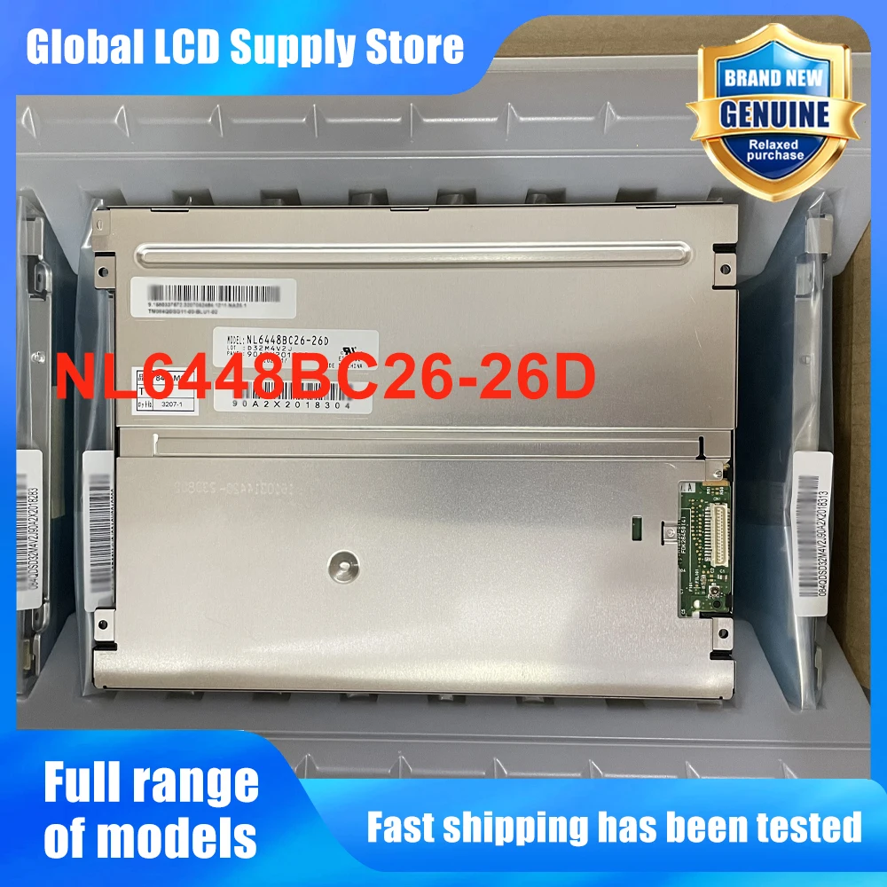 NL6448BC26-26D 8.4 Inch LCD Display Screen Panel Original for New Industrial 100% Tested