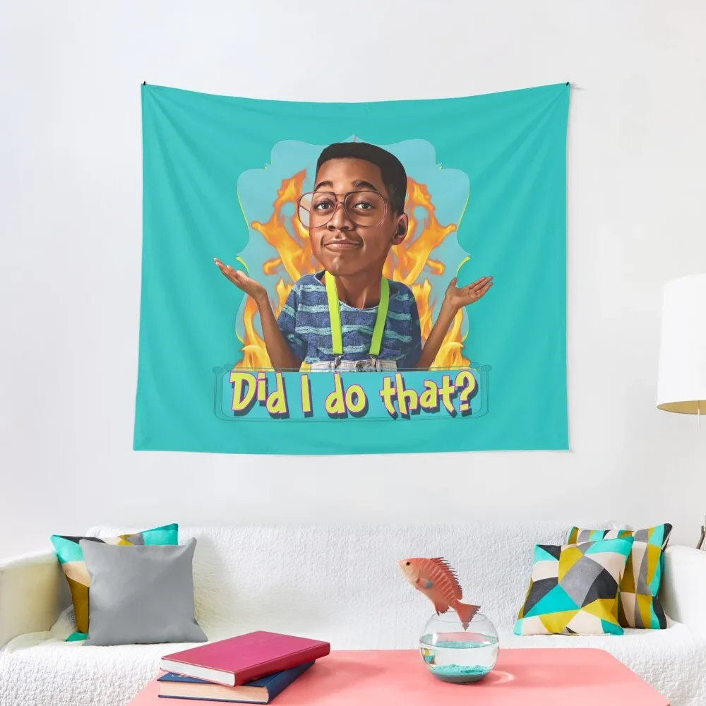 Steve Urkel- Did I do that? Tapestry Wall Hanging Decoration For Bedroom Nordic Home Decor Room Decoration Aesthetic Tapestry