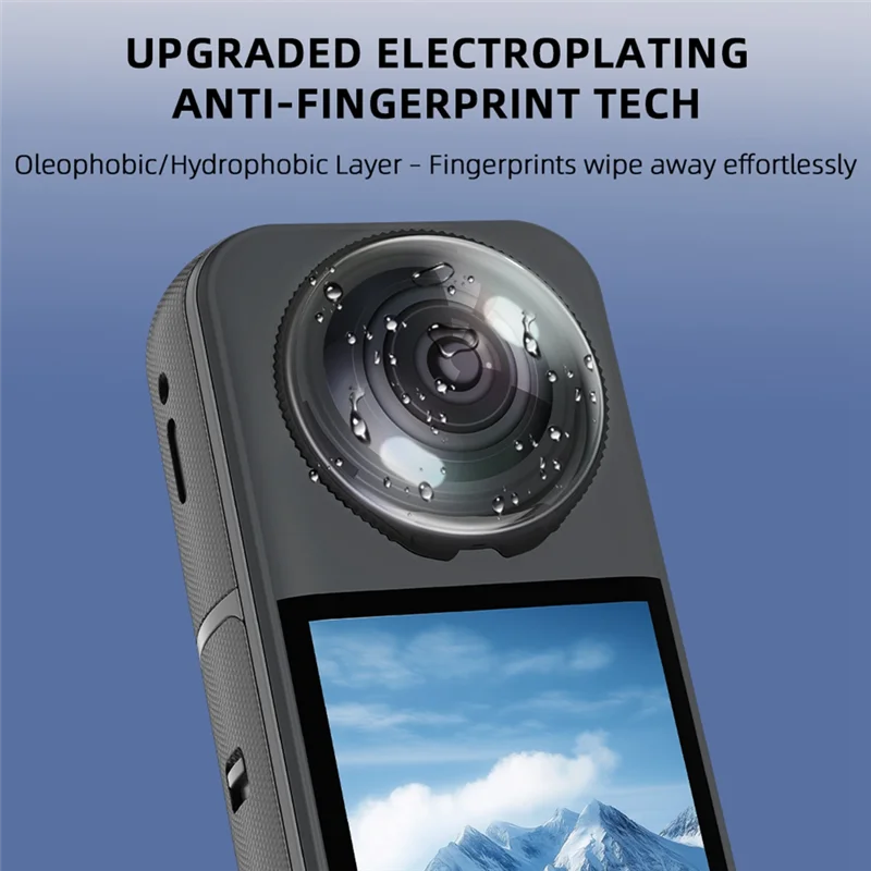 【Exclusive!】For Insta360 X5 Camera Accessories Plastic Scratch-Resistant Lens Guards Lens Protector Cap