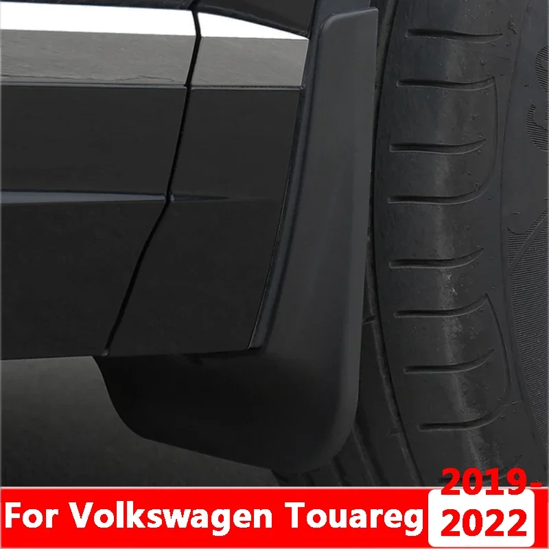 

For VW Touareg 2019 2020 2021 2022 Car Front Rear Mudflaps Fender Flares Mud Flaps Painted Mudguards Guards Accessories