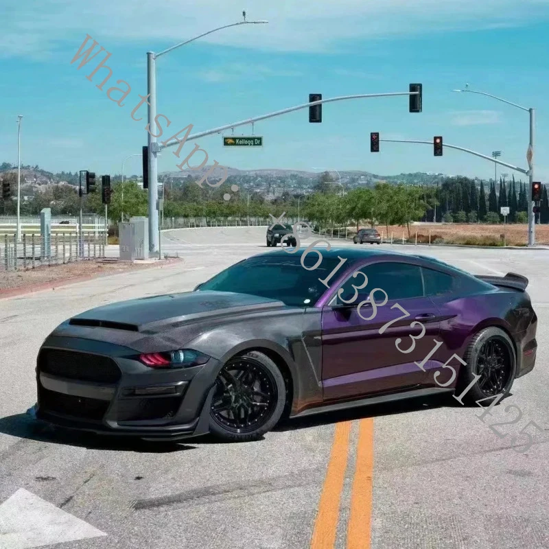 

Suitable Real Carbon Fiber Side Fenders Mustang 2015-2023 AC Style & Regular Style GT350 Exterior Upgrade Auto Parts