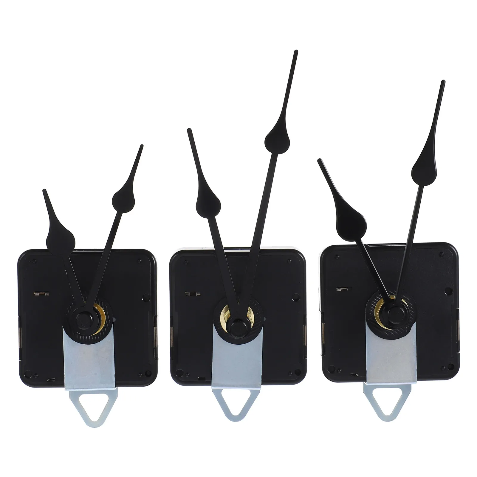 3 Sets Wall Clock Movement Mechanism Silent Operation DIY Clock Repair Part Battery Powered Mute Clock Motor for Home Decor