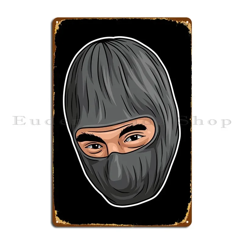 Thief 01 Metal Plaque Poster Garage Club Wall Cave Party Wall Decor Customize Tin Sign Poster