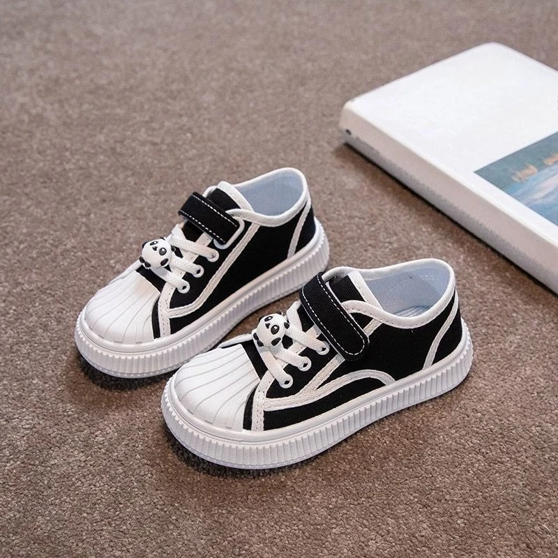 

Kids Canvas Shoes Soft Sole Girls Spring 2026 Unisex Sneakers Trendy Versatile Non Slip Casual Footwear