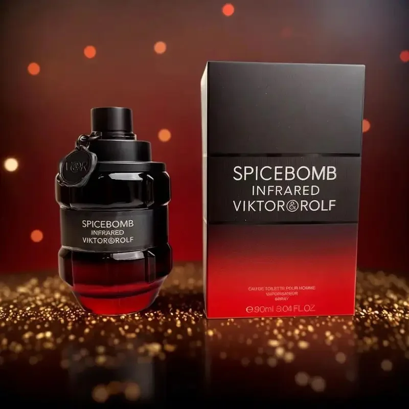 عطر Spicebomb Fragrance Bomb - توابل خشبية - كولونيا رجالية - مع رائحة الحمضيات والتبغ -3.4 فلوز