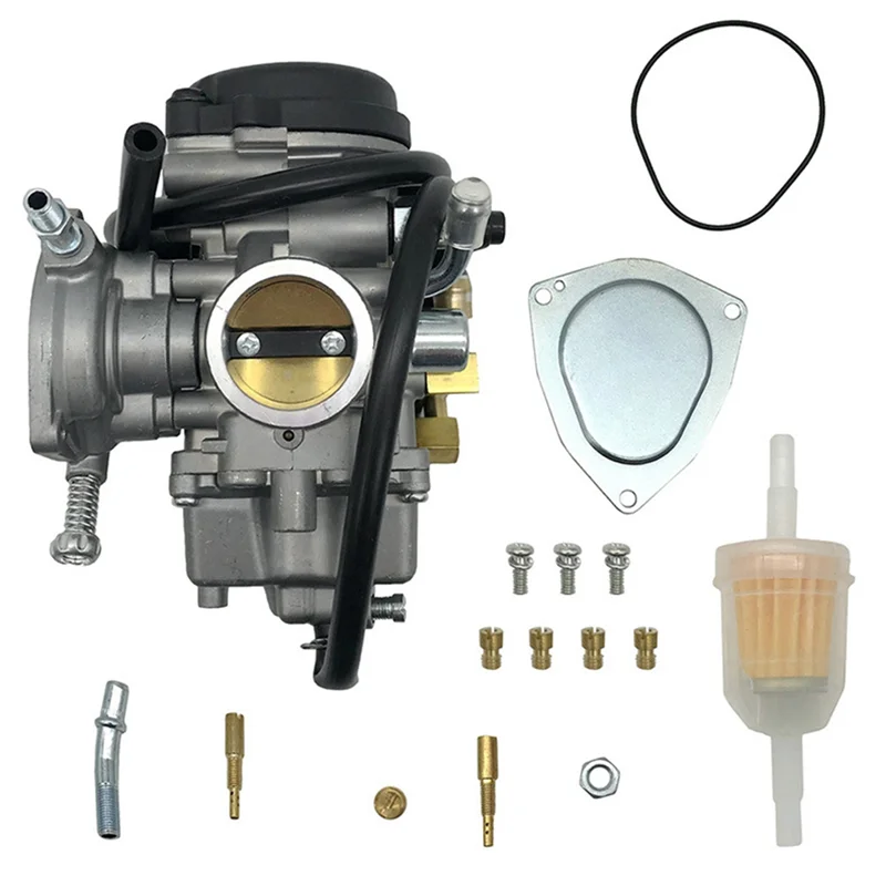 

Unique ATV Carburetor With Parts 606-077 With Fuel Filter Core For Suzuki King Quad 300 LTF300F 2003-2007