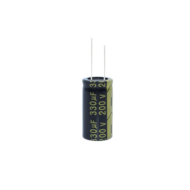 Imagem -03 - Alumínio Capacitor Eletrolítico 200v 22uf 33uf 47uf 68uf 100uf 220uf 330uf 470uf 20 Alta Freqüência Baixo Esr 25 Pcs