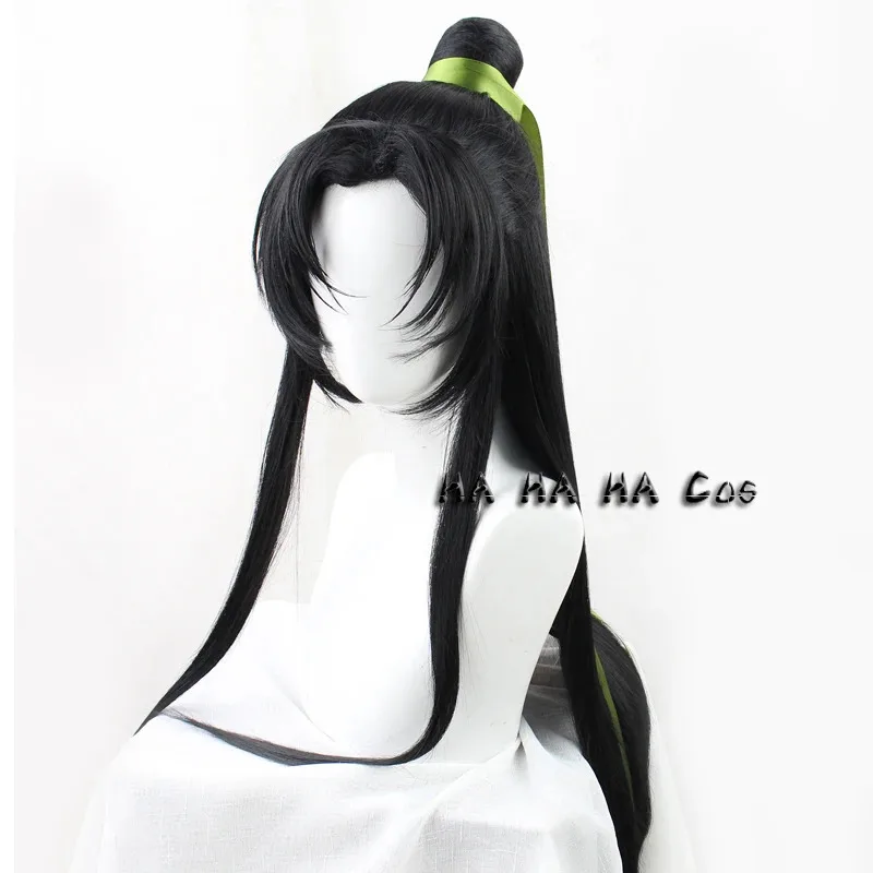 

2025 Anime The Scum Villain's Self-Saving System Shen Qingqiu Cosplay Wig Heat Resistant Synthetic Hair Halloween Props Headwear