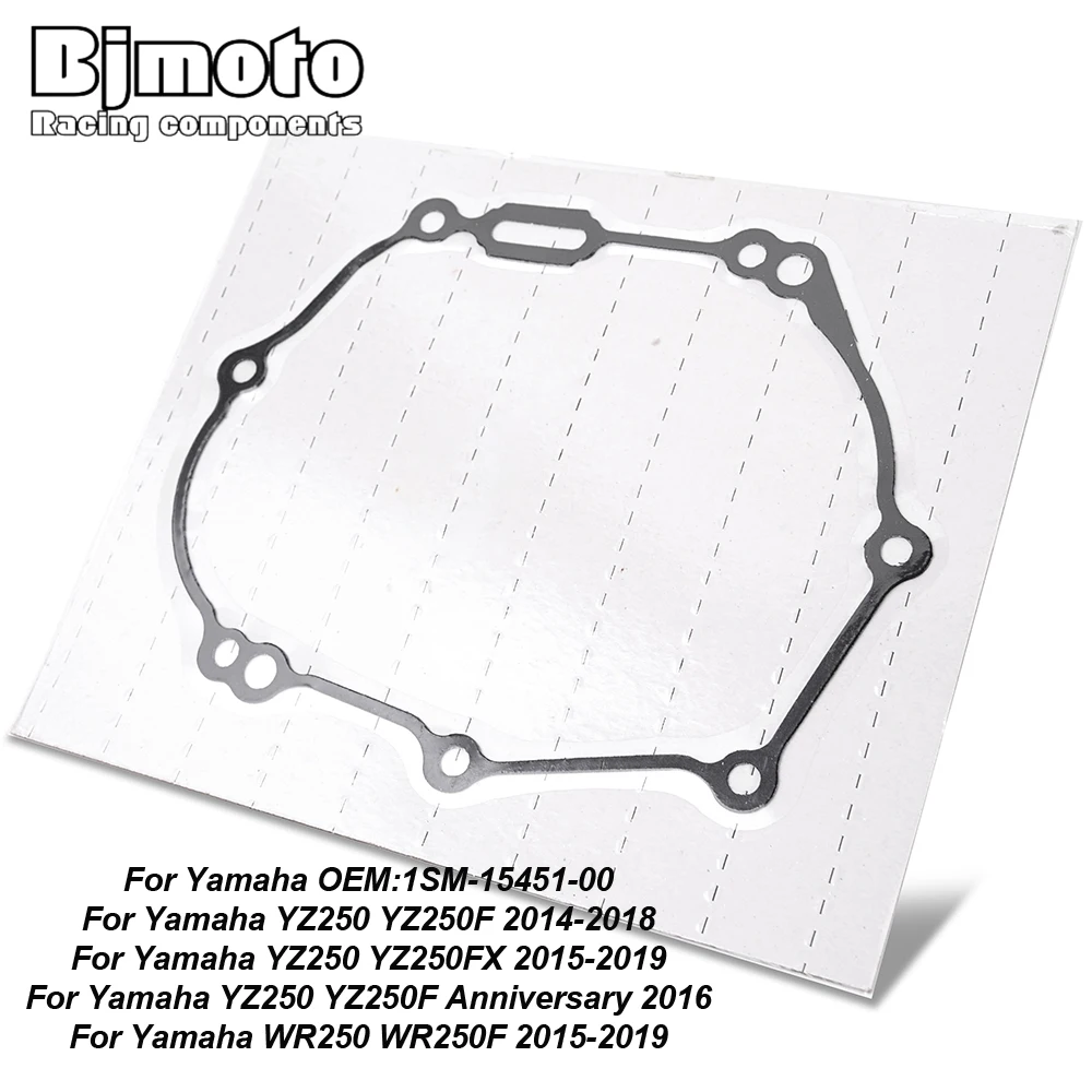 

Stator Magneto Generator Cover Gasket For Yamaha YZ250 YZ250F 2014-2018 YZ 250 YZ250FX 2015-2019 WR250 WR250F 2015-2019